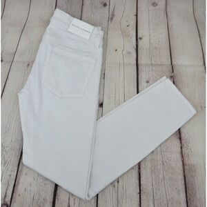 RALPH LAUREN Black Label Women's 400 Collection Matchstick Jeans SIZE 26 White